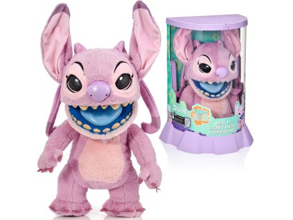 Disney Lilo & Stitch Interaktivní Plyšák Angel Andzia Růžový mimozemšťan Velká plyš