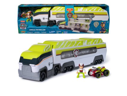 Sada Nákladní Vůz Jungle Patrol s Figurkou Rydera + Čtyřkolka