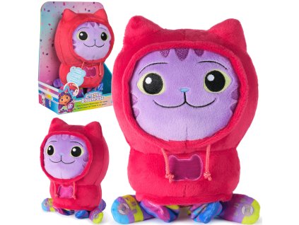 Plyšák DJ Šantamínek Daniel James DJ Catnip Gábinin Kouzelný Domek 25 cm