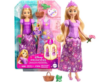 Disney Princezny Sada Panenka Locika dvě stylizace + doplňky