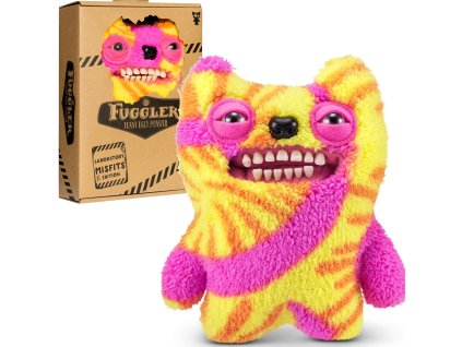 FUGGLER Plyšová Příšerka Old Tooth Plyšák Smíšek Žlutý 22 cm
