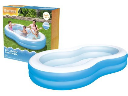 Inflatable Pool 262 x 157 x 46 cm Bestway 54117