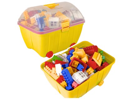 Malá truhla s barevnými kostkami K2