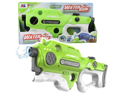 Vodní Puška Automatická Elektrická Zelená