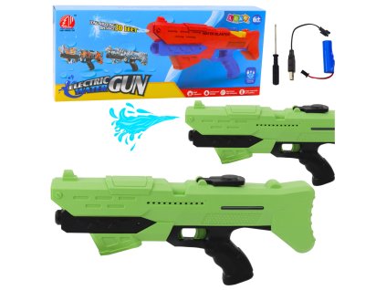 Vodní puška elektrická automatická zelená dostřel 10 m