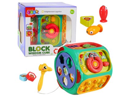 Interaktivní vzdělávací kostka – multifunkční 8v1