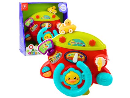 Interaktivní palubní deska Letadla Malý pilot Zvuky