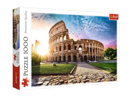 Puzzle 1000 dílků - Koloseum v slunečním světle Trefl 10468