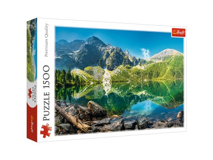 Puzzle – 1500 – Jezero Morské oko, Tatry, Polsko 26167