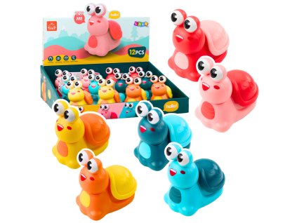 Poháněný jezdící šnek - aktivace pohybem pro batolata