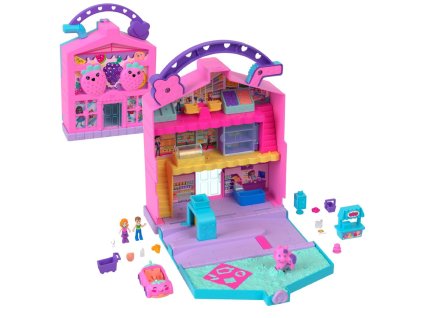 Mattel Polly Pocket Pollyville Supermarket HRD45