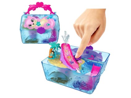 Mattel Polly Pocket Truhla na ostrově pokladů HPV40