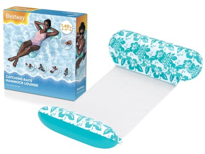 Nafukovací plavecká matrace Mesh Mint 140 x 87 cm Bestway 43839