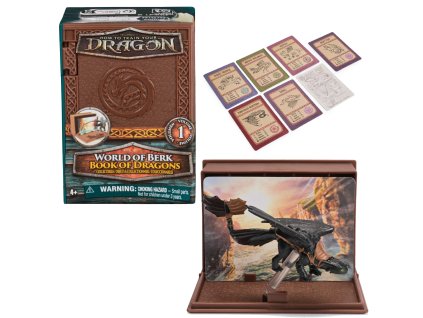 Jak vycvičit draka – kniha, figurka draka, překvapení