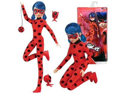 Miraculous: Beruška a Černý kocour panenka Beruška s Kwami Tikki 50001