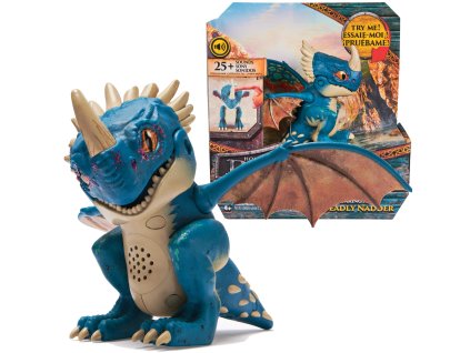 Jak vycvičit draka – interaktivní figurka Deadly Nadder Roaring Minis, 25+ zvuků
