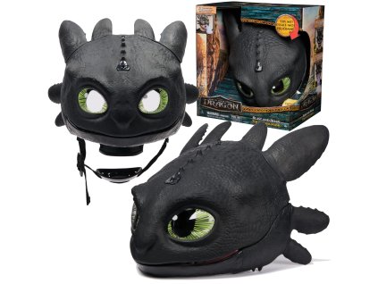 Jak vycvičit draka – interaktivní maska Bezzubka (Toothless)