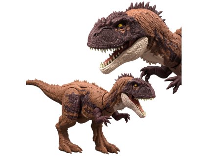 Jurassic World Chaos Theory – interaktivní dinosaurus Kryptops Wild Roar, 28 cm