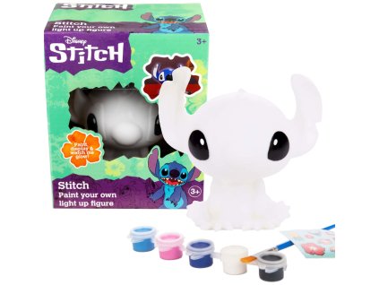 Stitch (Disney) – keramická lampička k malování + barvy