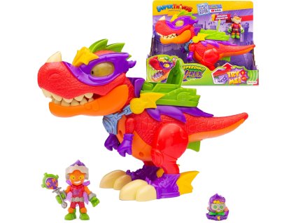 SuperThings V-REX Superdino – robot padouch + doplňky
