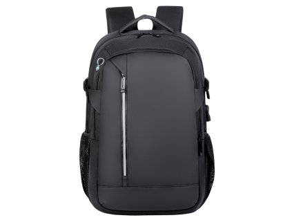 USB městský batoh kapsa na notebook reflexní prvky 16L 45 cm