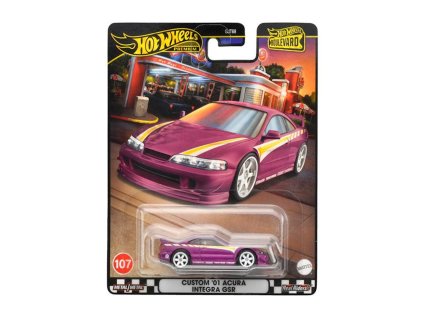 Hot Wheels Boulevard Autíčko Custom '01 Acura Integra GSR HRT77