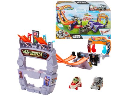 Hot Wheels Star Wars Velký závod Grogu HPL32