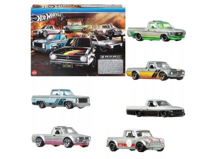 Hot Wheels 6-Pack Autíček ZAMAC Dárková sada HRX57