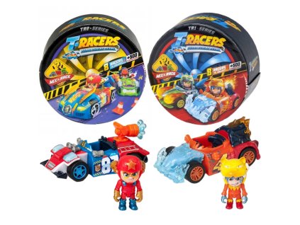 T-Racers Mix&Race Turbo Tuning Teams Autíčka Překvapení Sada série 1 + série 2