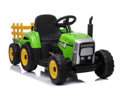 XMX611 Elektrický traktor na kolech zelený