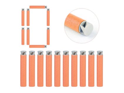 Alternativní šípy pro Nerf - 10 šípů Accustrike pro odstřelovače