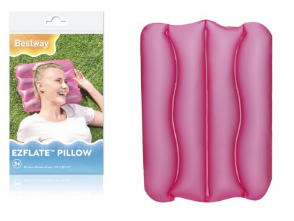 Nafukovací Polštář 38 x 25 cm Růžový Bestway 52127