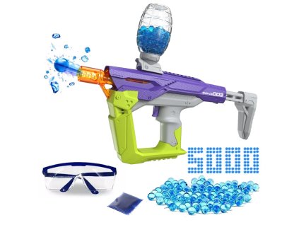 SKD Blaster Automatická Puška na Gelové Kuličky Python CS-003 Fialová
