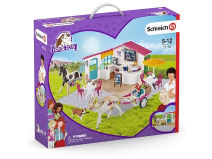 Schleich Vyjížďka Kočárem do Kavárny pro Jezdce 72158