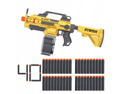 Blaster Shots Automatická Puška 40 šipek SB585