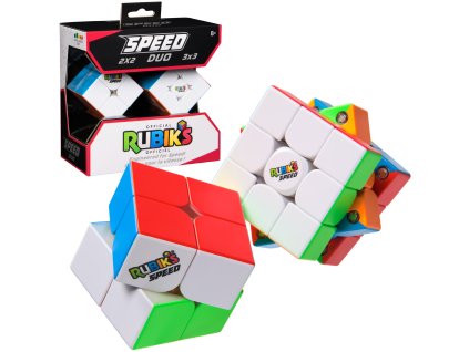 Sada 2v1 Originální klasická Kostka Rubika Speed Duo 3x3 a 2x2