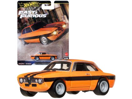 Hot Wheels Premium Fast & Furious auto Alfa Romeo Giulia Sprint GTA 7 cm