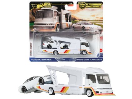 Hot Wheels Premium Team Transport Toyota Soarer & Kousoku Hauler JBM32
