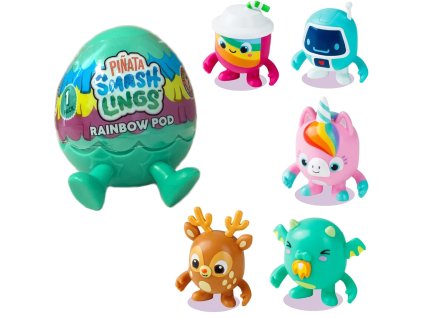 Pinata SmashLings náhodná figurka Smashlings ve vajíčku Rainbow Pod
