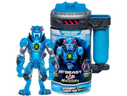 Figurka Mr Beast Lab Mutators v nádobě Stealth Panther