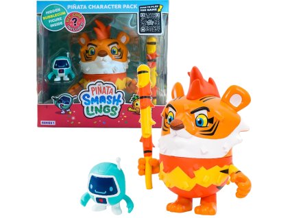 Sada Pinata SmashLings Pinata Tygr Mo + 2 figurky