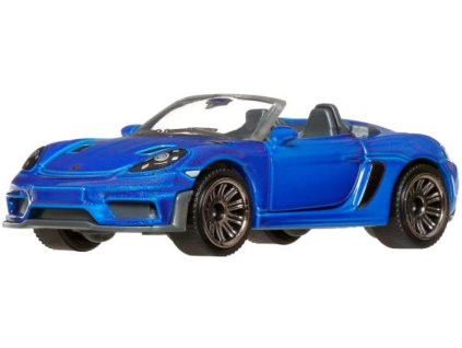 Matchbox Moving Parts auto Porsche 718 Spyder RS 2024 Tmavě modré auto