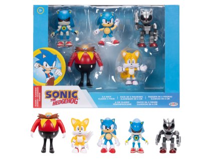 Sada figurek Sonic The Hedgehog 5 dílů 6 cm
