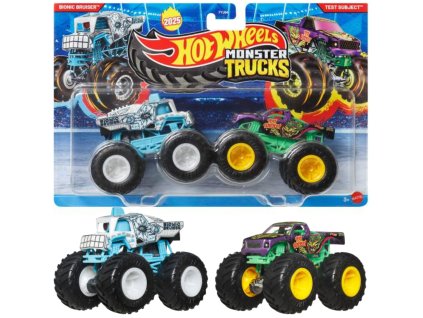 Hot Wheels Monster Truck Bionic Bruiser vs. Test Subject 2 vozidla