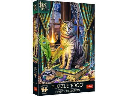Puzzle 1000 Magic Collection Book of Shadows Cat Trefl Lisa Parker 12+