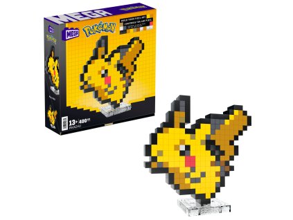 Stavebnice Pokémon Pikachu Pixel Art figurka 400 dílů