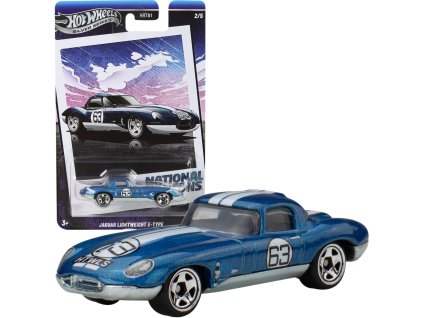 Hot Wheels National Icons auto Jaguar Lightweight E-Type 7 cm