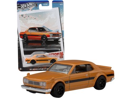 Hot Wheels National Icons auto Nissan Skyline 1971 HT 2000 GT-R 7 cm