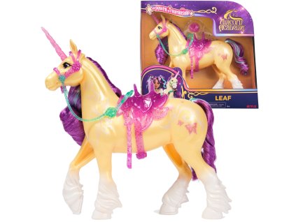 Akademie Jednorožců Sada Jednorožec Leaf figurka + doplňky Unicorn Academy