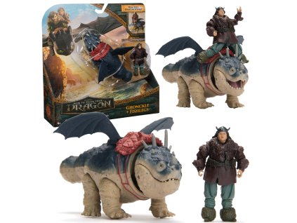 Jak Vycvičit Draka Sada How to Train Dragon drak Gronckle a Fishlegs